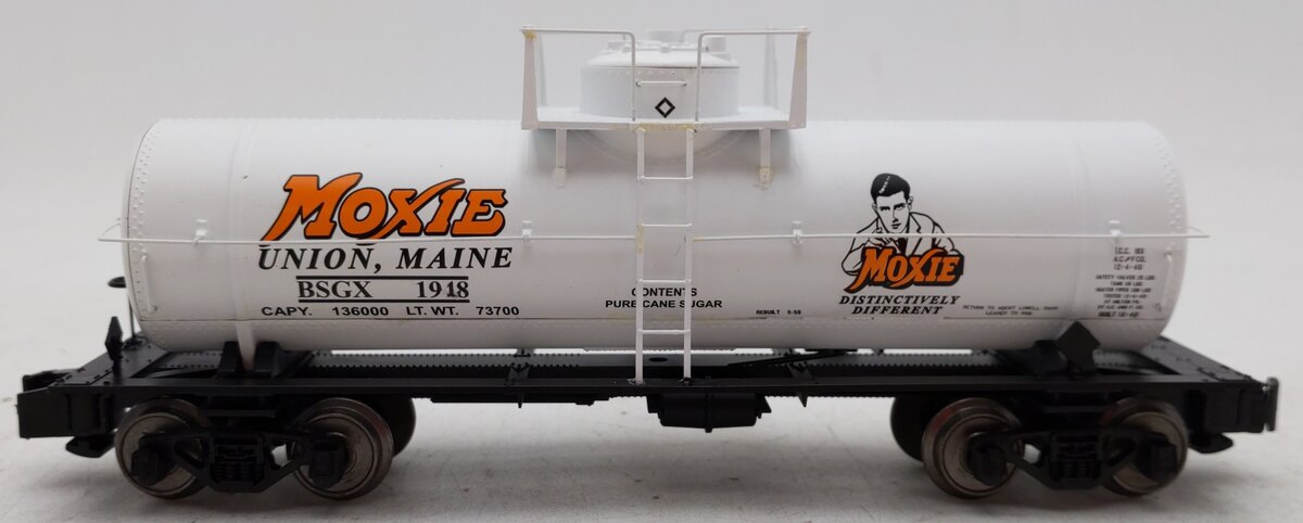 Des Plaines Hobbies NASG 2018-1 S Scale Moxie Tank Car with Platform #1948 EX/Box