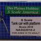 Des Plaines Hobbies NASG2018-2 S Gauge Union Maine Tank Cars #2018 EX/Box