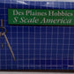 Des Plaines Hobbies NASG2018-2 S Gauge Union Maine Tank Cars #2018 EX/Box