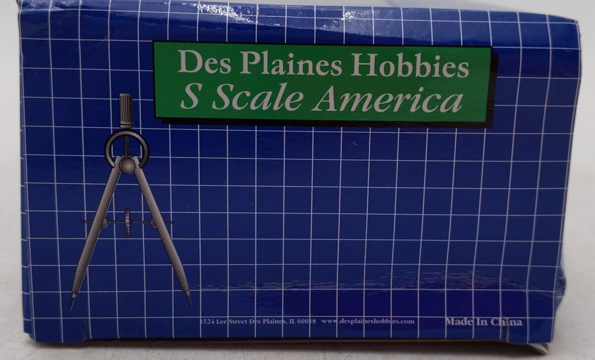 Des Plaines Hobbies NASG2018-2 S Gauge Union Maine Tank Cars #2018 EX/Box