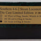 American Models 181 S Southern Crescent 4-6-2 Steam Locomotive #1397 w/ Tender EX/Box