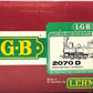 LGB 2070D G Steirmarkische Landesbahn 0-6-2 Gray Steam Locomotive w/Smoke #6824 EX/Box
