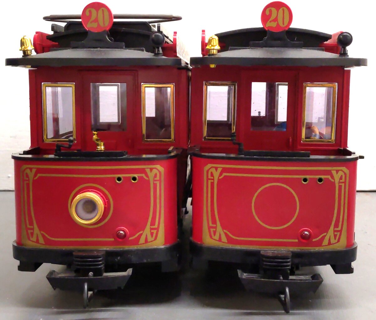 LGB 2030/50 Lehmann 20th Anniversary Trolley Set EX/Box