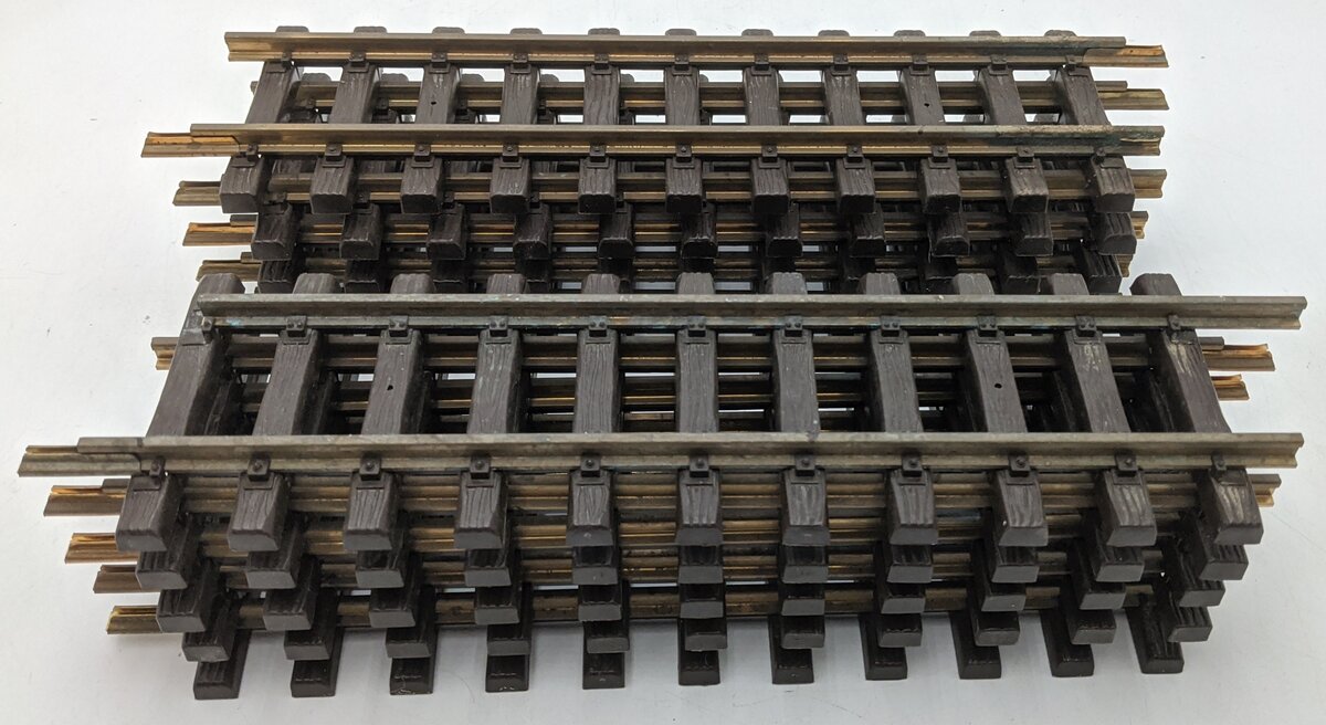 LGB 1000 G Scale 12 Inch Straight Track Sections (10) VG