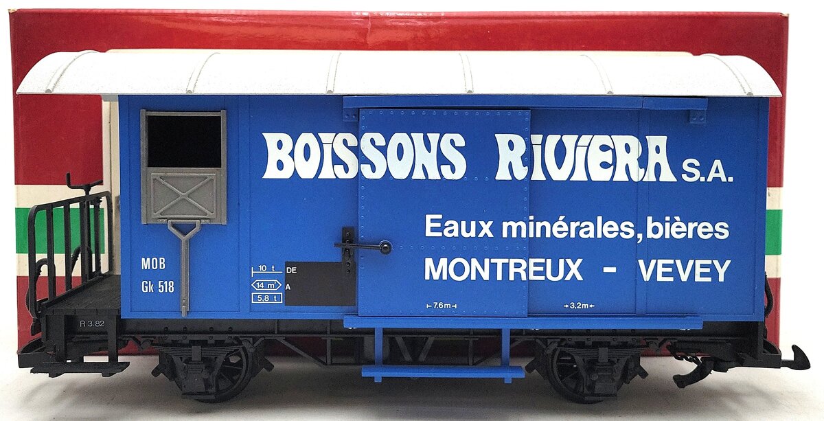 LGB 4029 Boissons Riviera Boxcar EX/Box