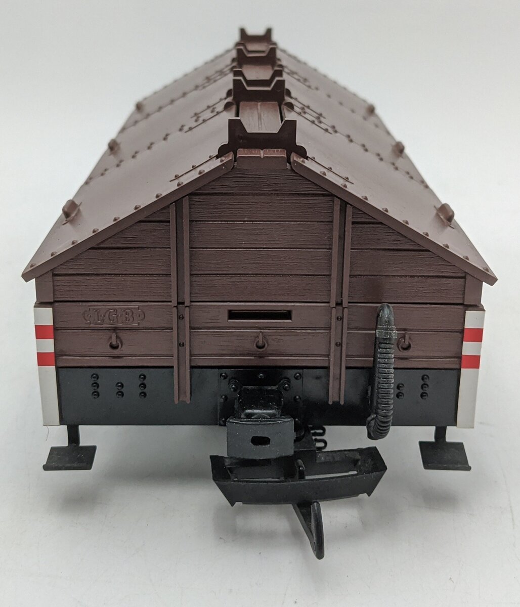 LGB 4111 G Scale Flatcar w/ Cover EX