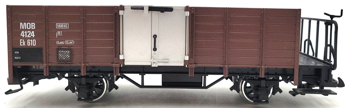 LGB 4124 G Scale Open High Sided Gondola (Metal Wheels) LN/Box