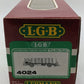 LGB 4024 G Scale Ow Gondola #4024 w/ Metal Wheels EX/Box