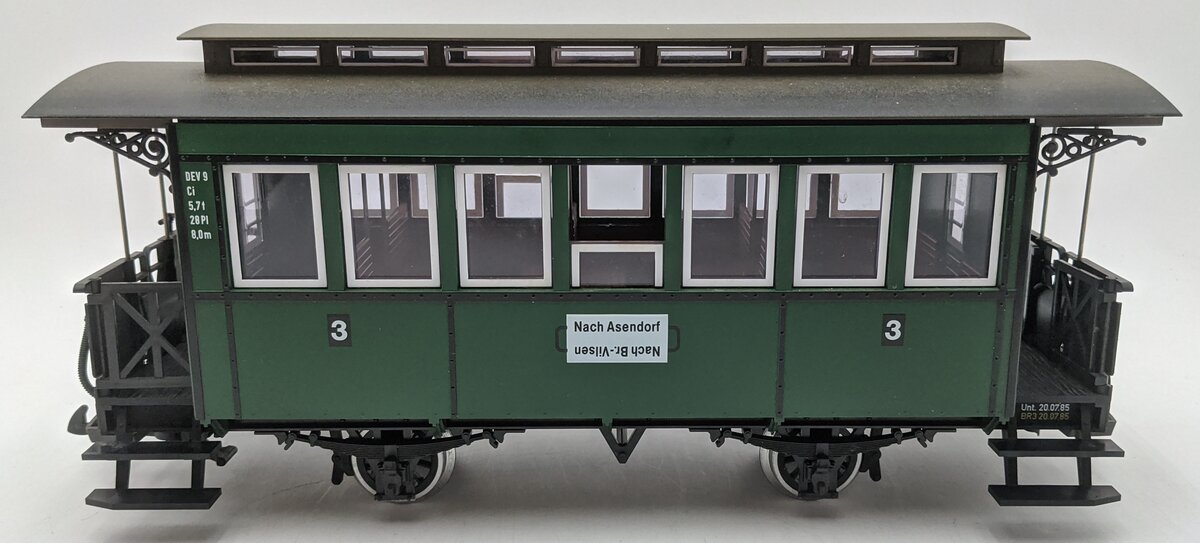 LGB 3020 G Scale Coach Car #3 EX/Box