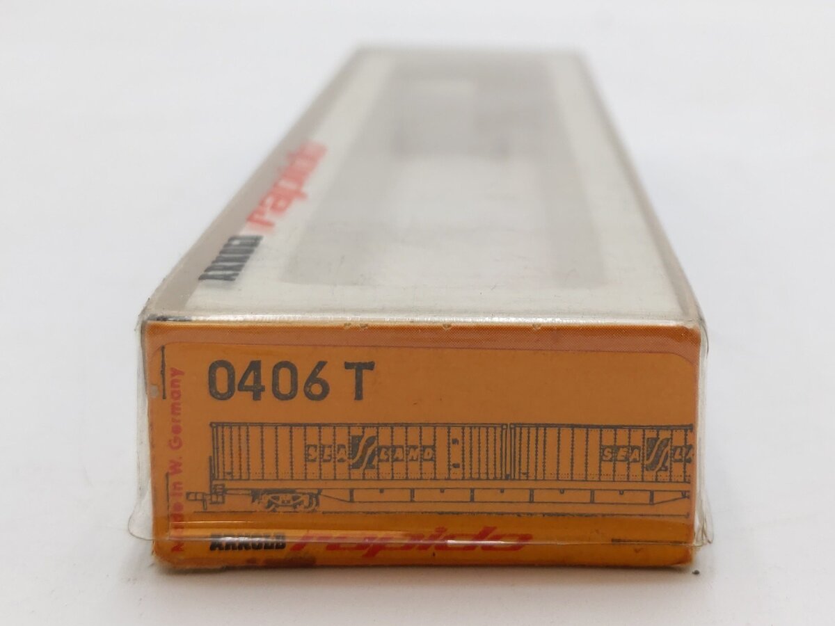 Arnold Rapido 0406 T N Scale GTTX 104 Trailer Train EX/Box