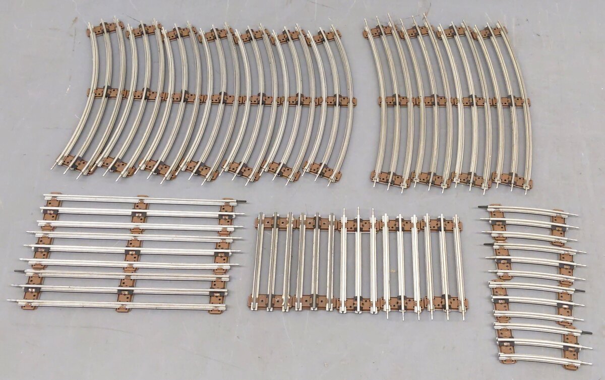 Lionel O Gauge Assorted Straight & Curved Track Sections [23] EX