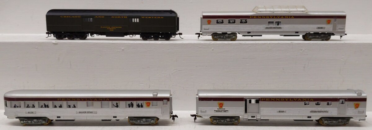 Rivarossi & Other HO Scale Assorted Passenger Cars [4] VG