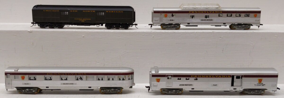 Rivarossi & Other HO Scale Assorted Passenger Cars [4] VG