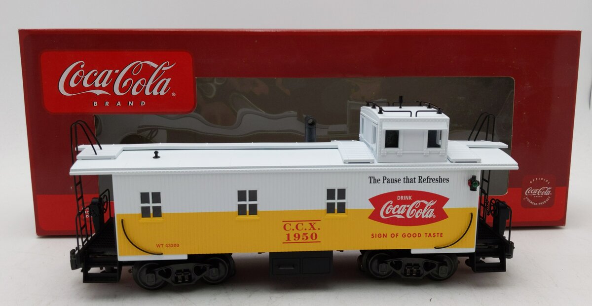 K-Line K616-5101 O Coca-Cola Wood-Sided Caboose LN/Box