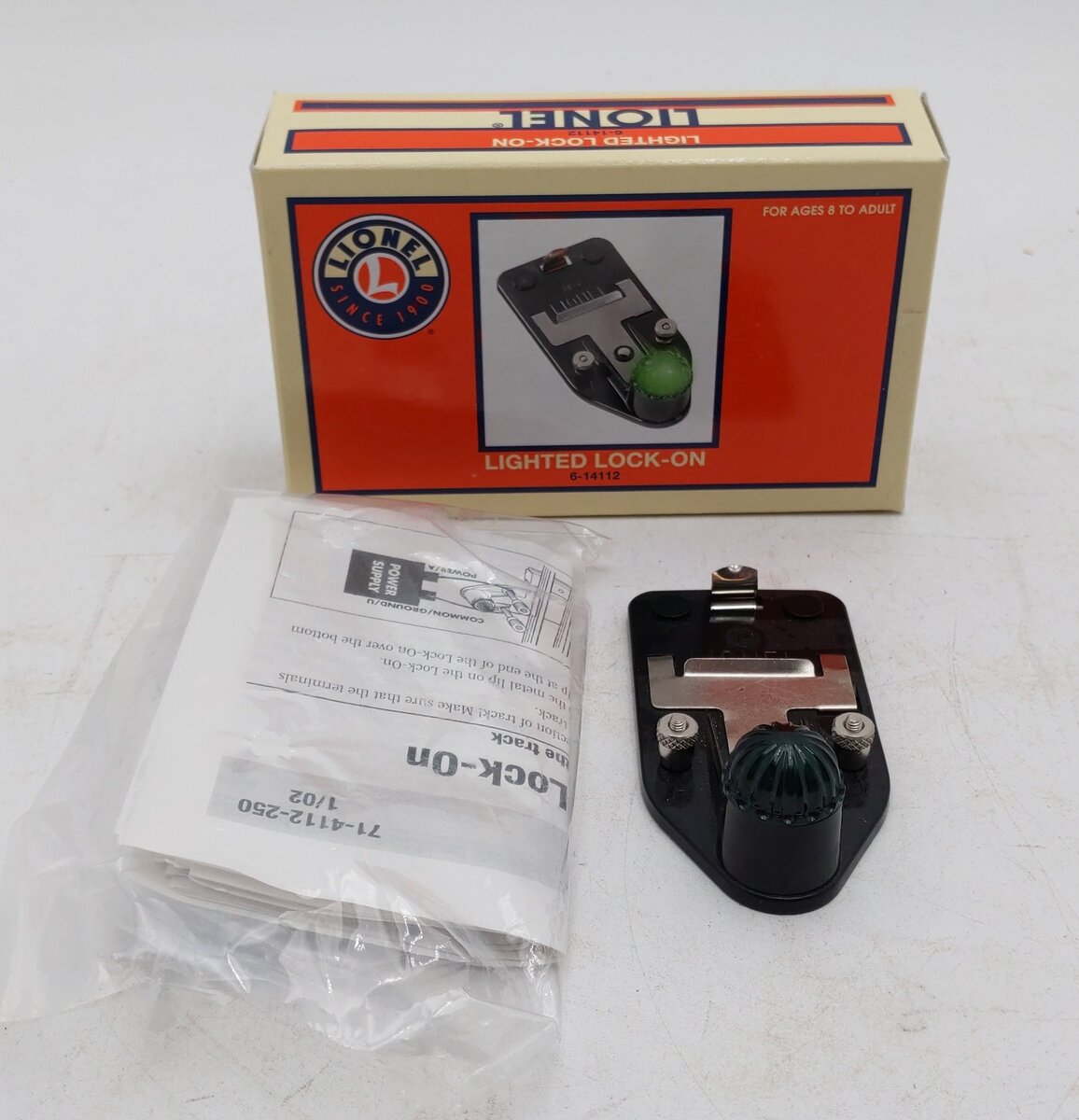 Lionel 6-14112 O Scale Lighted Lock-On EX/Box