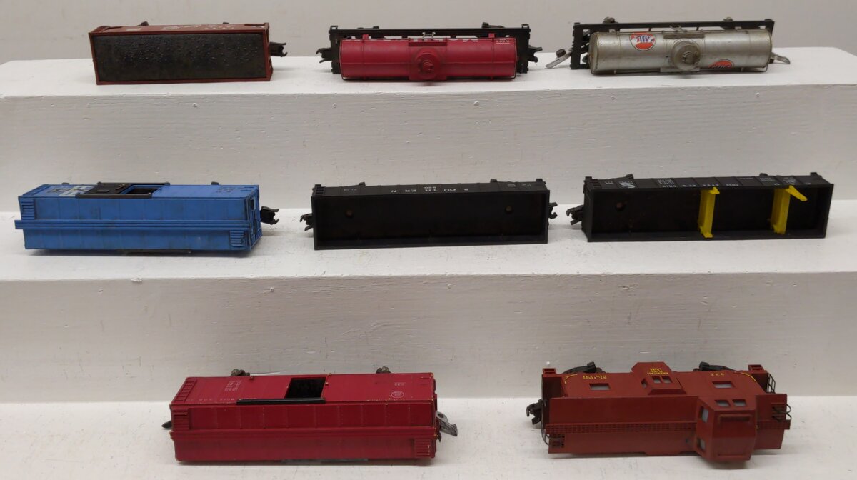 American Flyer & Lionel S Scale Assorted Freight Cars [9] VG