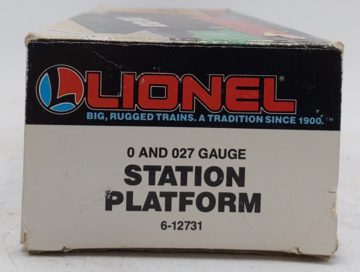 Lionel 6-12731 O Scale Train Station Platform Model Building Kit EX/Box