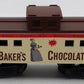 R.S.S.V.P. S Gauge Baker's Chocolate Northeast Style Caboose EX/Box