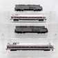 HO Scale Assorted Amtrak Diesel Passenger Car Set [4] EX