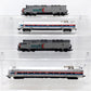 HO Scale Assorted Amtrak Diesel Passenger Car Set [4] EX