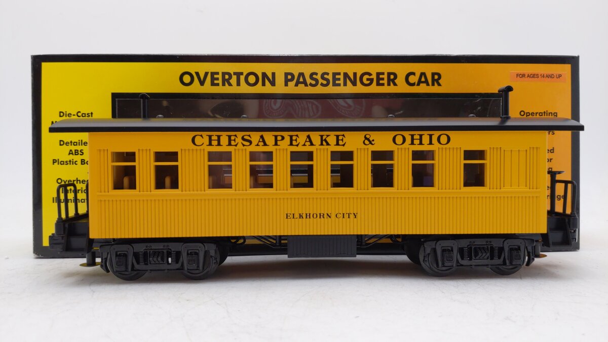 MTH 30-6425D O Chesapeake & Ohio (Elkhorn City) Overton Coach Car EX/Box