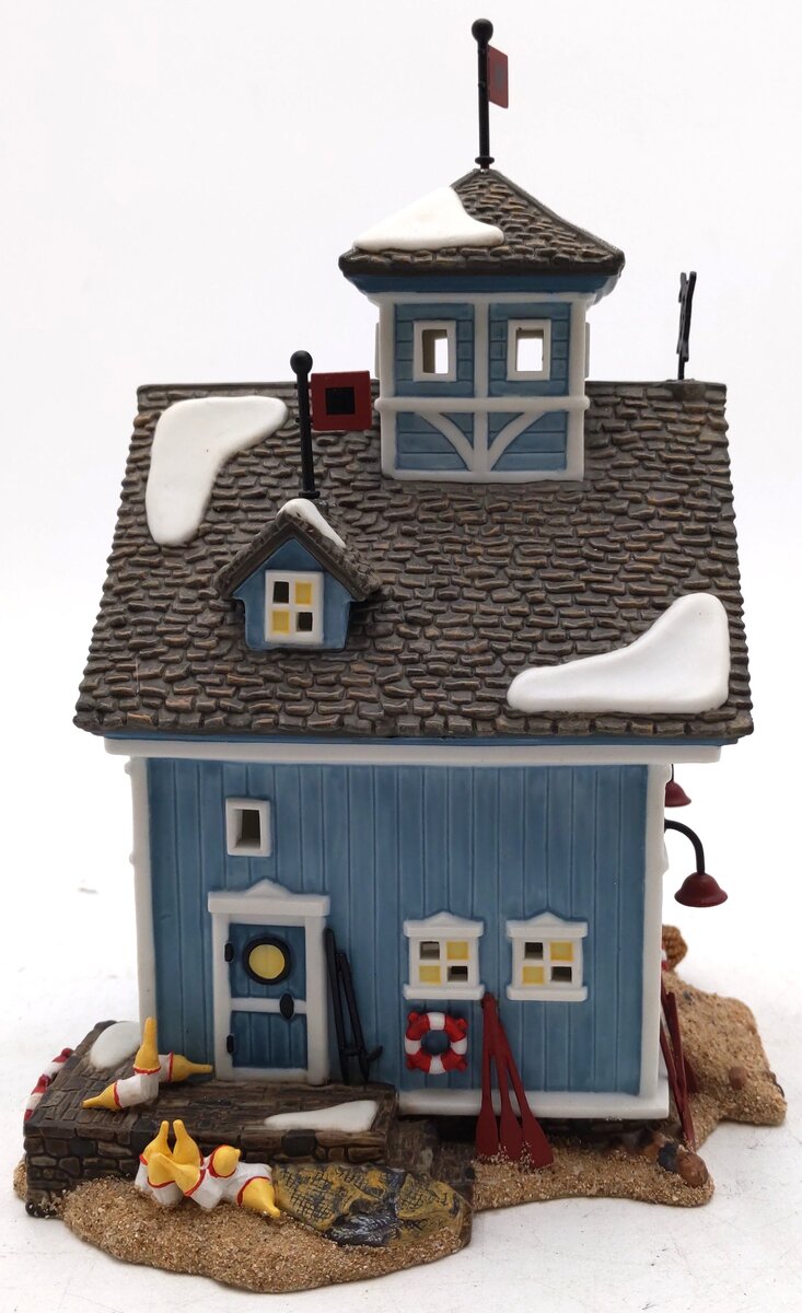 Dept 56 56.56679 New England Village "Salt Bay Life Saving Station" LN/Box