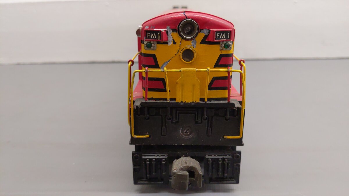 O Gauge CUSTOM Fairbanks-Morse Co. Diesel Locomotive #FM-1