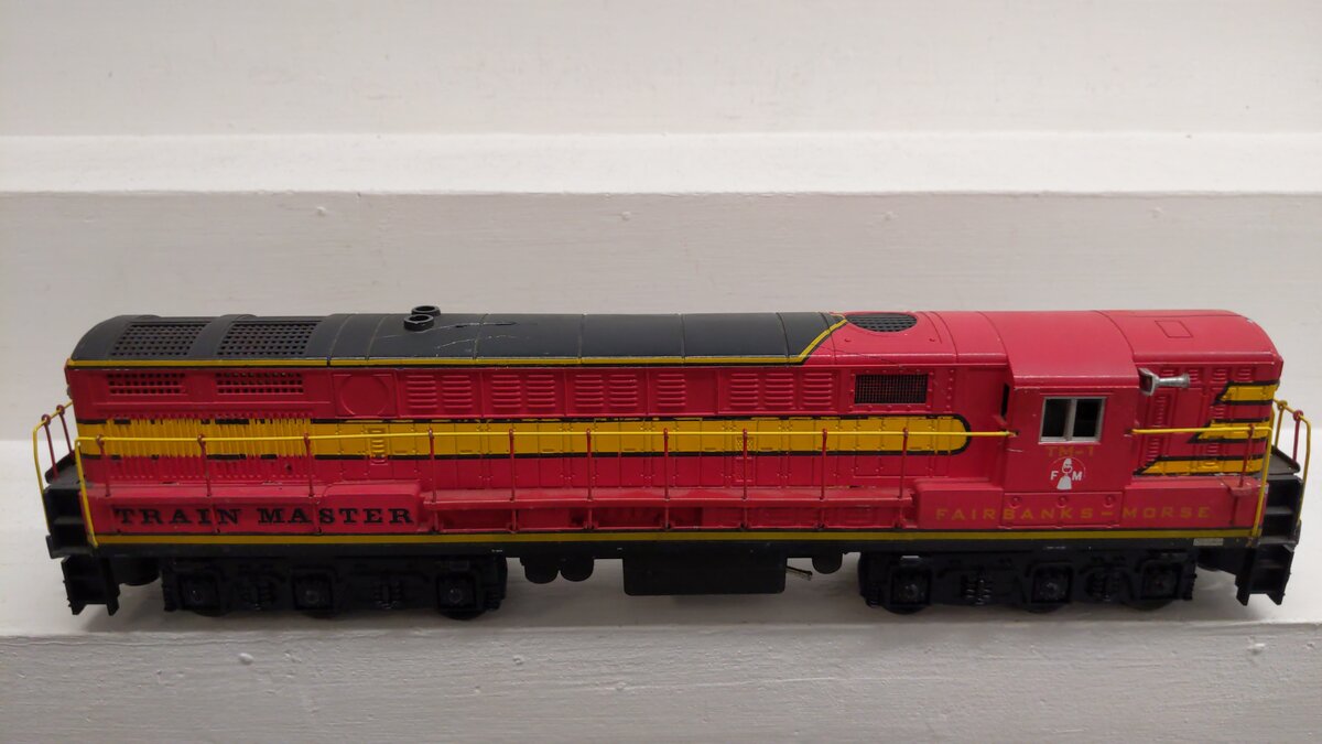 O Gauge CUSTOM Fairbanks-Morse Co. Diesel Locomotive #FM-1