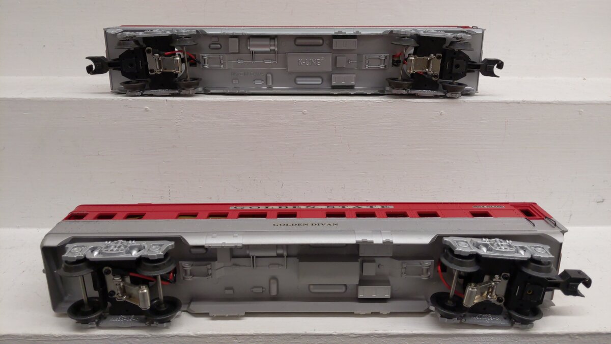 K-Line O Gauge Assorted CUSTOM Golden State Passenger Cars [2]