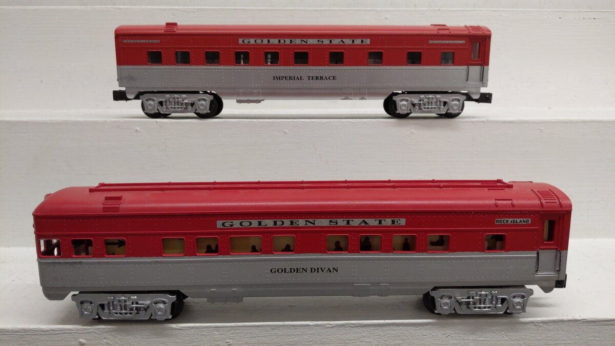 K-Line O Gauge Assorted CUSTOM Golden State Passenger Cars [2]