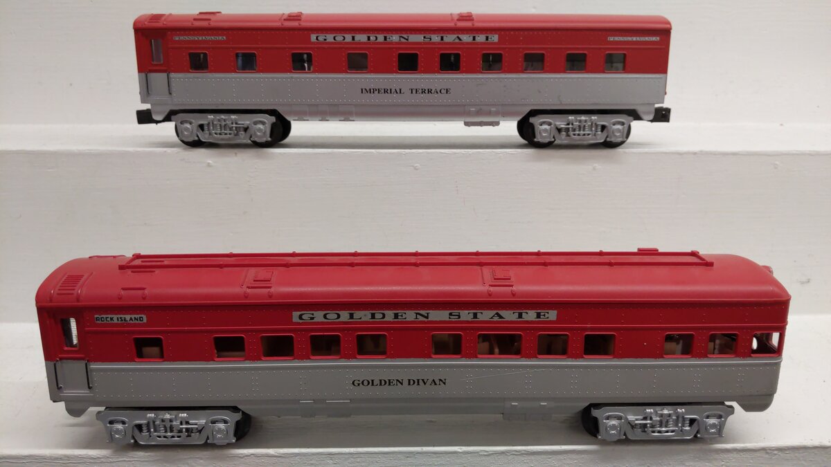 K-Line O Gauge Assorted CUSTOM Golden State Passenger Cars [2]