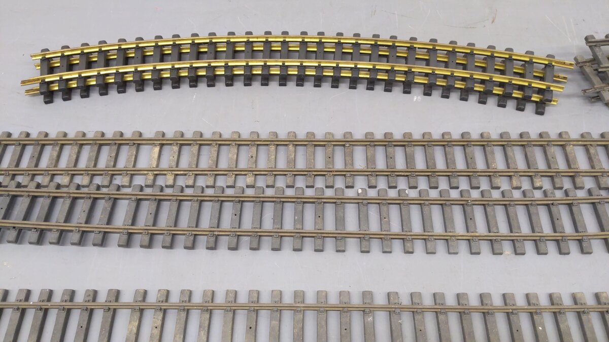 Aristo-Craft G Scale Assorted BRASS Track Sections [10]