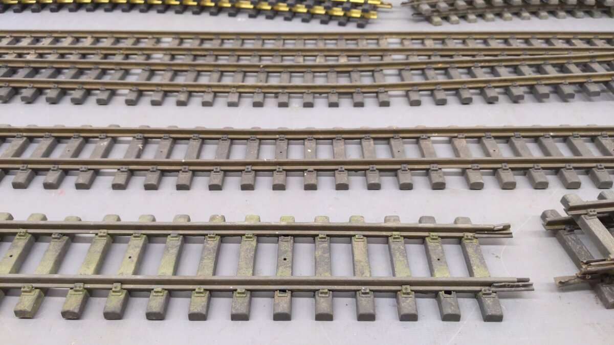 Aristo-Craft G Scale Assorted BRASS Track Sections [10]