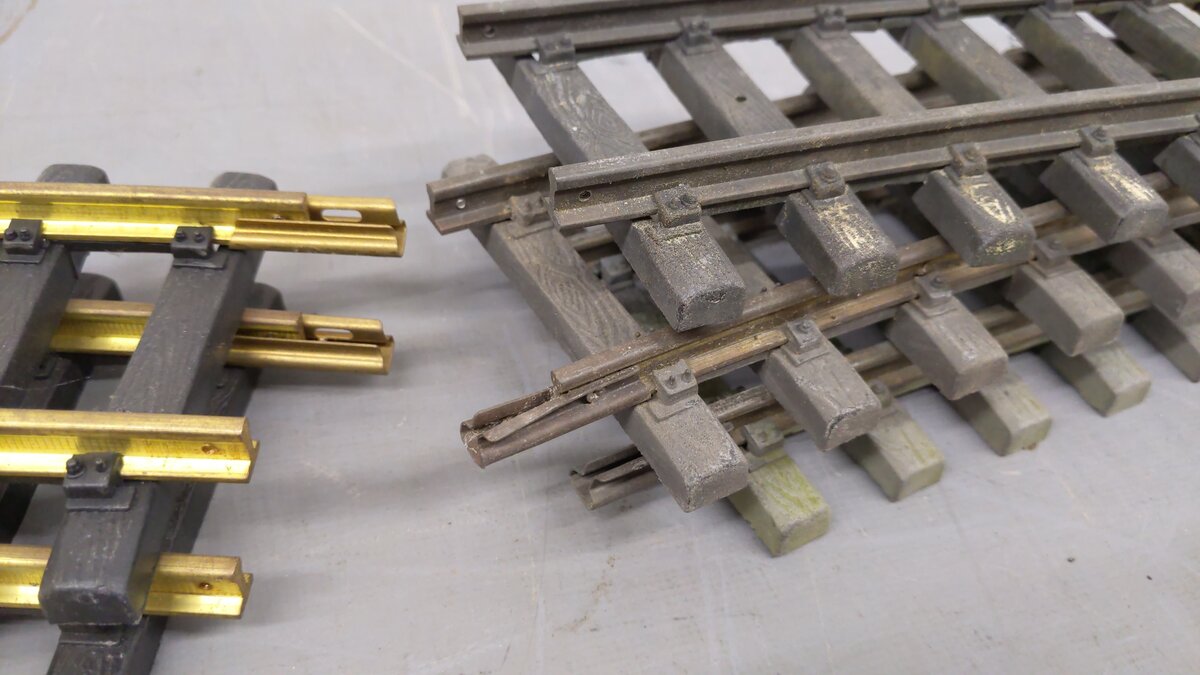 Aristo-Craft G Scale Assorted BRASS Track Sections [10]