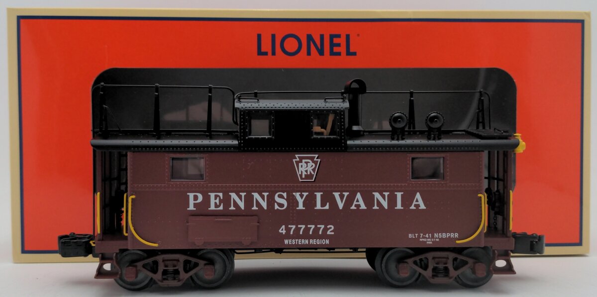Lionel 6-82630 Pennsylvania N5B w/Trainphone Antenna Caboose #477772 EX/Box