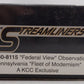 K-Line K4580-8115 O Gauge Pennsylvania "Federal View" Observation Passenger Car EX/Box