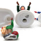 Dept 56 5533-6 Porcelain Welcome Home Figures (Set of 3) EX/Box