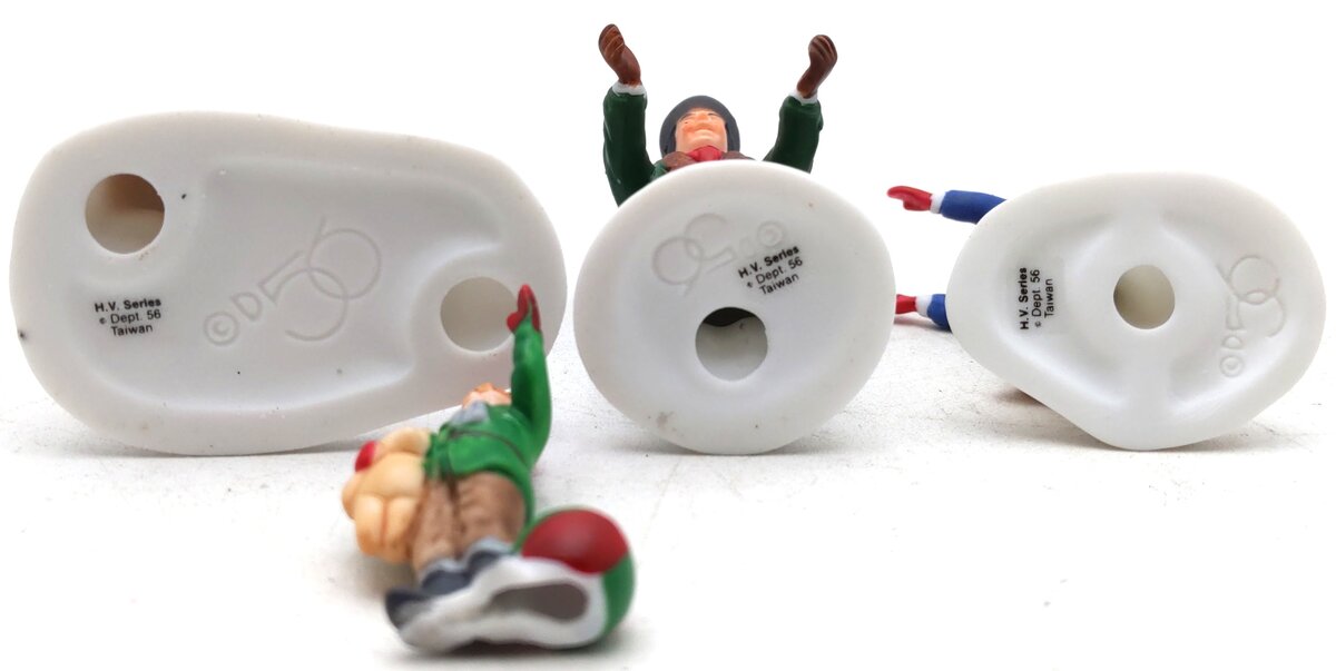 Dept 56 5533-6 Porcelain Welcome Home Figures (Set of 3) EX/Box