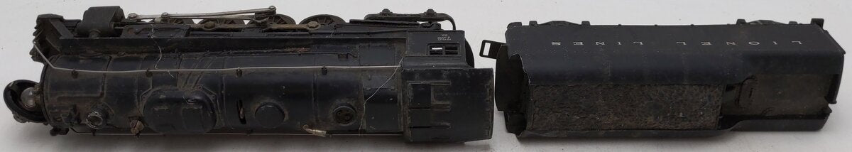 Lionel 726 Vintage O Pennsylvania 2-8-4 Die-Cast Locomotive & 2046W Tender VG