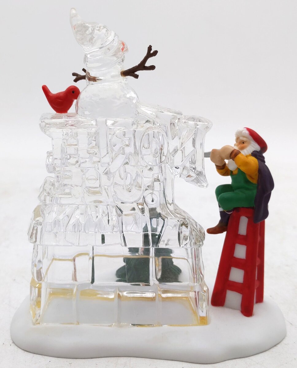 Dept 56 56366 A Busy Elf North Pole Sign LN/Box