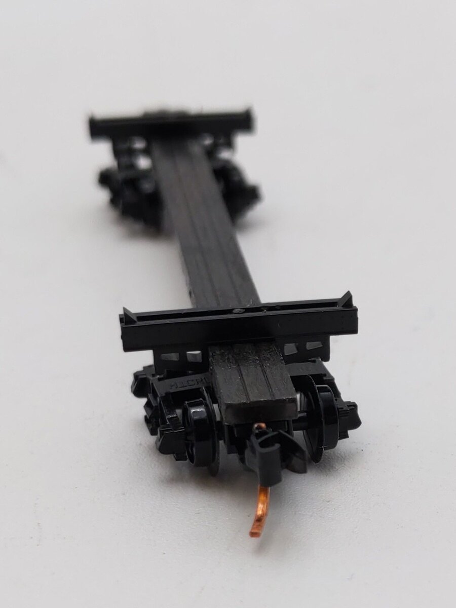 Micro-Trains 11300030 N Undecorated 40' Skeleton Log Car w/Load EX/Box