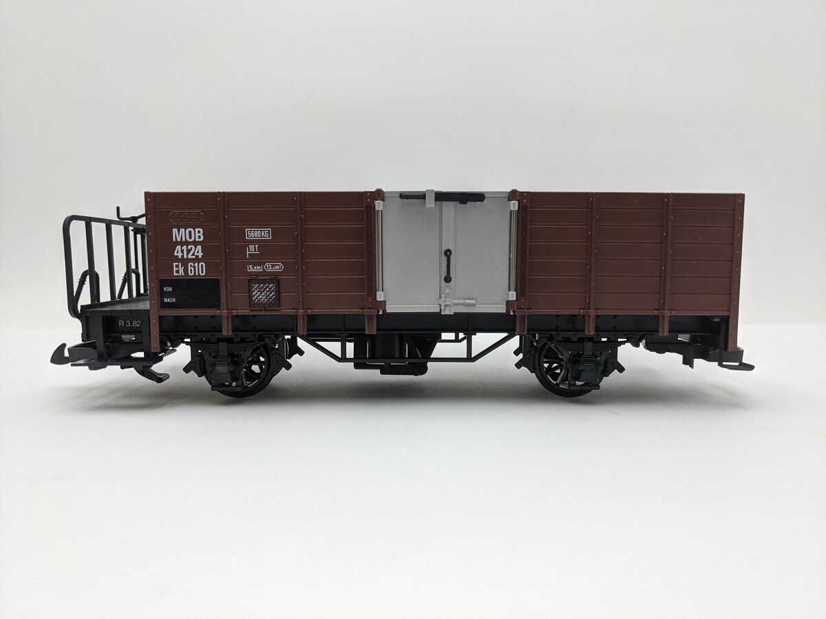 LGB 4124 G Scale Open High Sided Gondola w/Plastic Wheels EX/Box