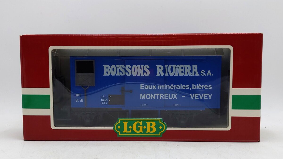 LGB 4029 Boissons Riviera Boxcar LN/Box