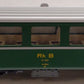 LGB 3167 G Scale RhB 2nd Class Passenger Car w/Metal Wheels EX/Box