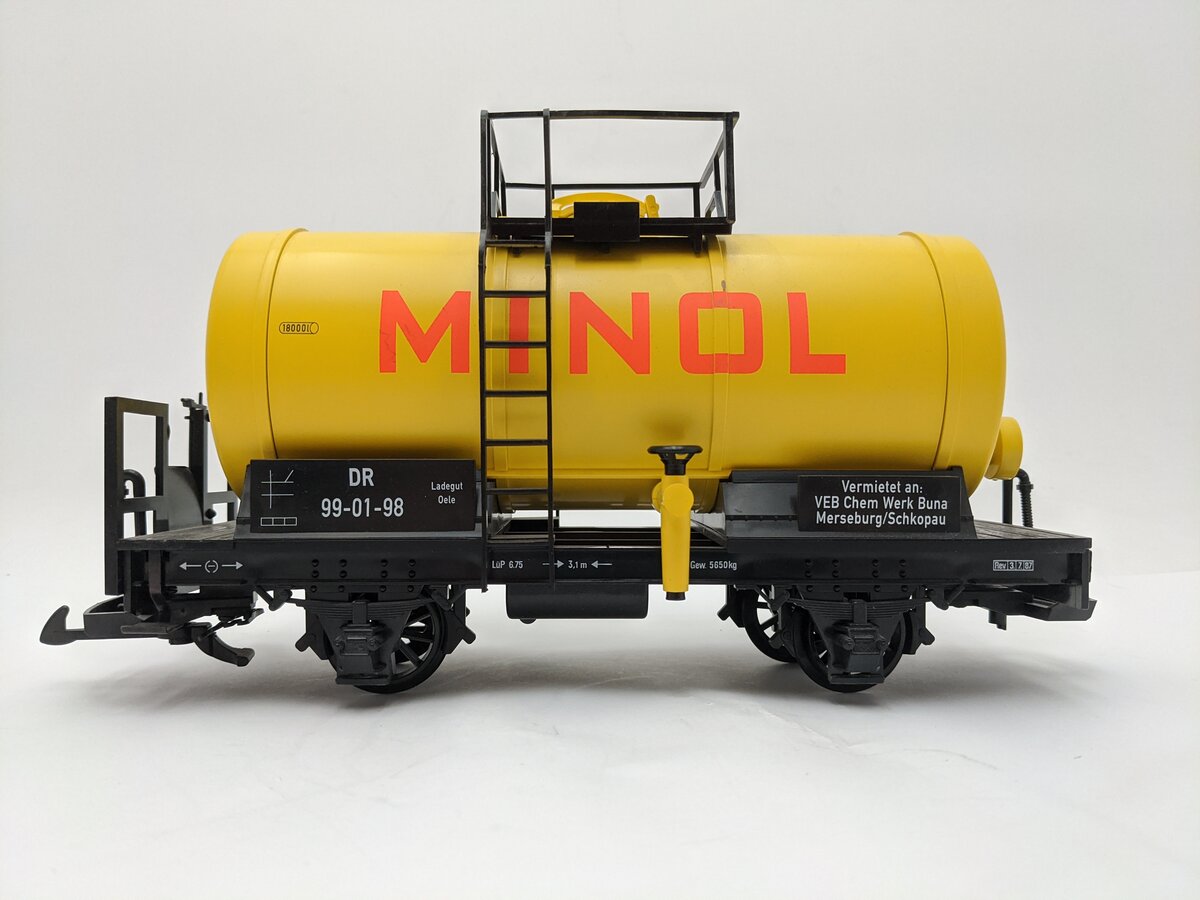 LGB 45400 Minol Single Dome Tank Car EX/Box