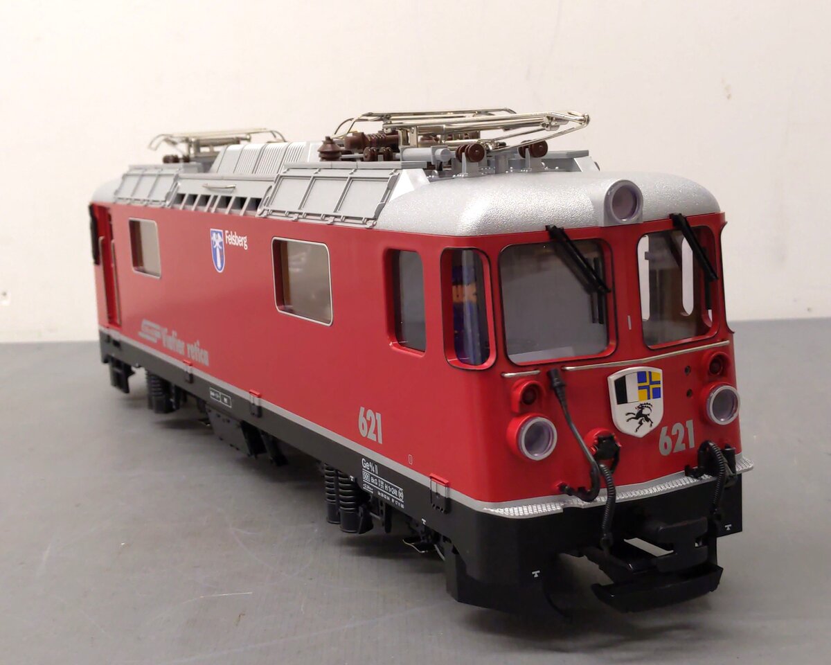 LGB 23430 G Scale Rhaetian Railway RhB "Felsberg" Electric Locomotive #621 LN/Box