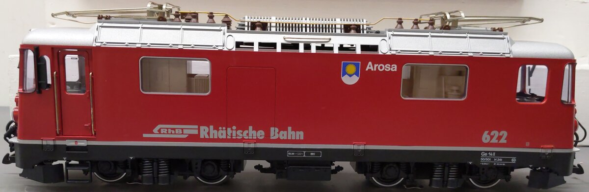 LGB 2043 G Scale Rhatische Bahn Electric Locomotive #622 EX/Box