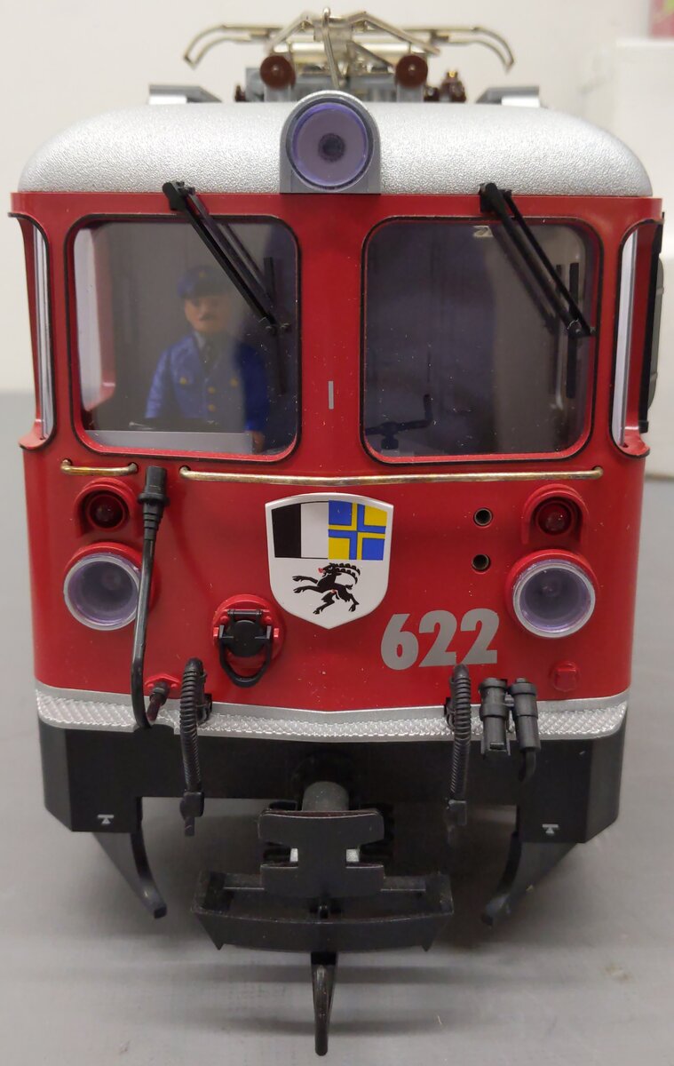 LGB 2043 G Scale Rhatische Bahn Electric Locomotive #622 EX/Box