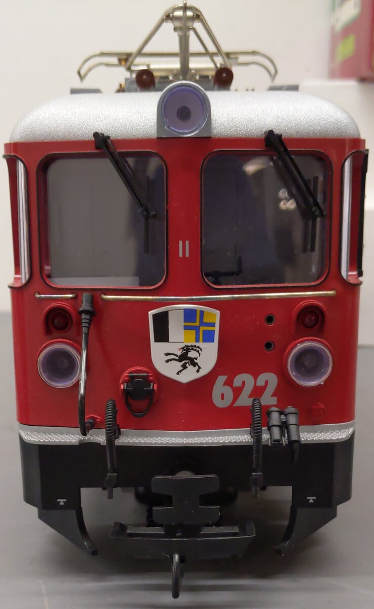 LGB 2043 G Scale Rhatische Bahn Electric Locomotive #622 EX/Box