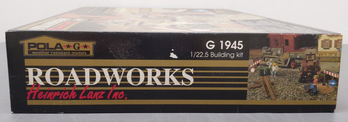 Pola G1945 G Scale Strassenbau Roadworks Kit EX/Box